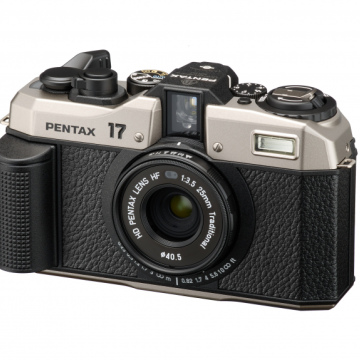 Pentax 17 Half Frame Camera w/ 25mm f/3.5 Lens